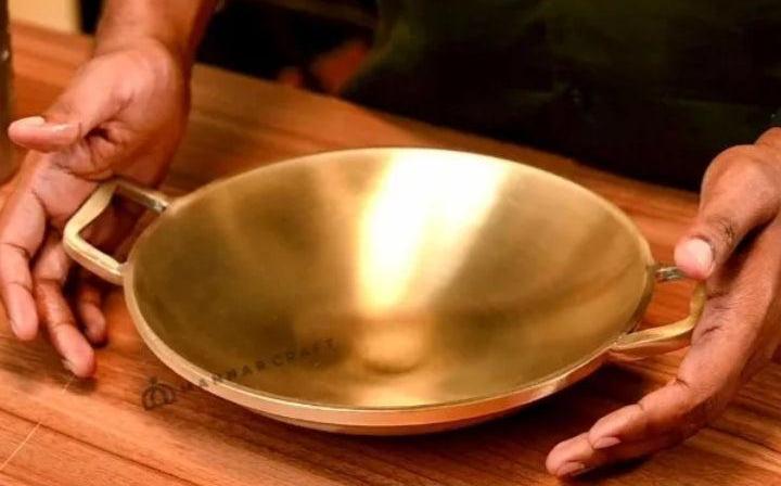 Nonstick Bronze Pan - Appachatty  Fry Pan - Healthy Cookware - 9.5 inch