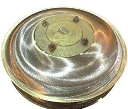 PureBronze Traditional South Indian Cooking Uruli 15 inch Diameter) weight 7 kg height 5 inch with life time guarante.