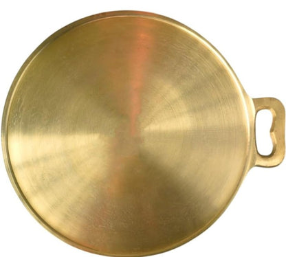 Bronze Tawa - Traditional Indian Cooking Pan/Tawa for Roti,Dosa,Tortilla,Pizza,Paratha,Appam,Pancake 12 inch weight 3 kg