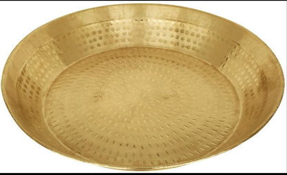 Brass large plate