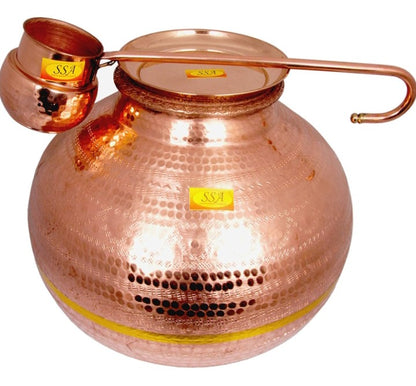 Copper water pot