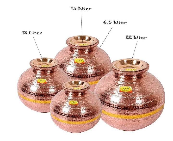 Copper water pot